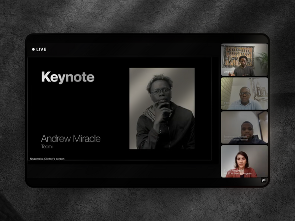 Africa Startup Festival: Winning with AI as a Startup