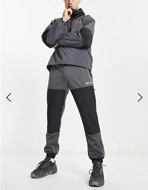 Berghaus Reacon panel joggers in black